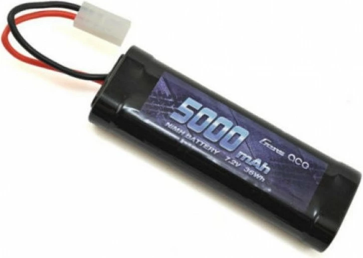 Bateri NiMH Gens ace 5000mAh 7.2V me lidhës Tamiya për RC