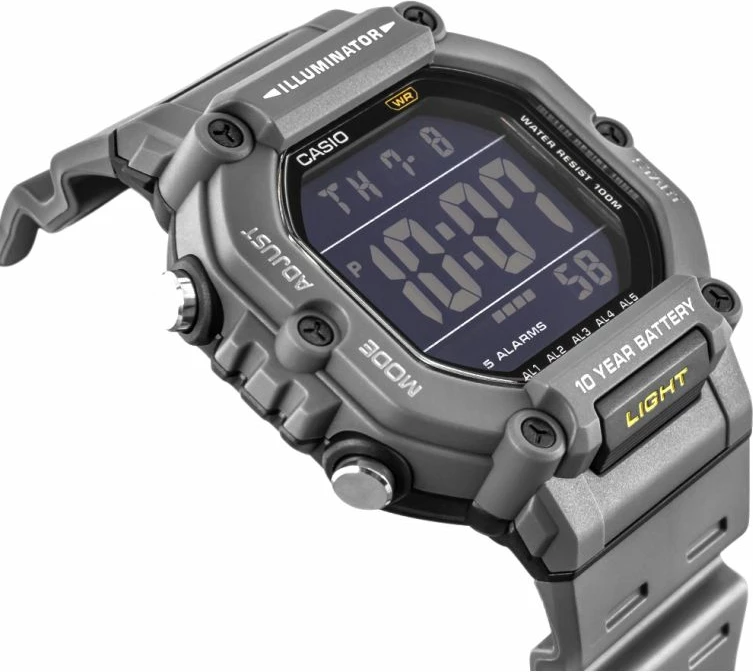 Orë dore për meshkuj CASIO AE-1600H-8BVEF, gri, me kuti