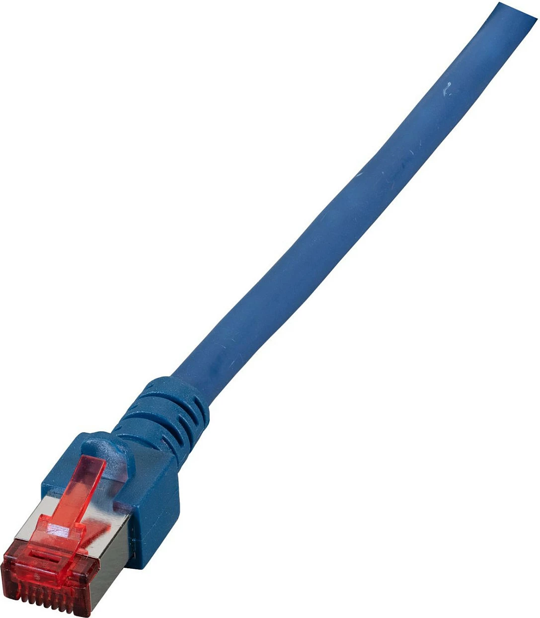 Kabllo patch rrjeti EFB Elektronik Cat6 S/FTP RJ45 0.15m, PoE+, LSZH, blu