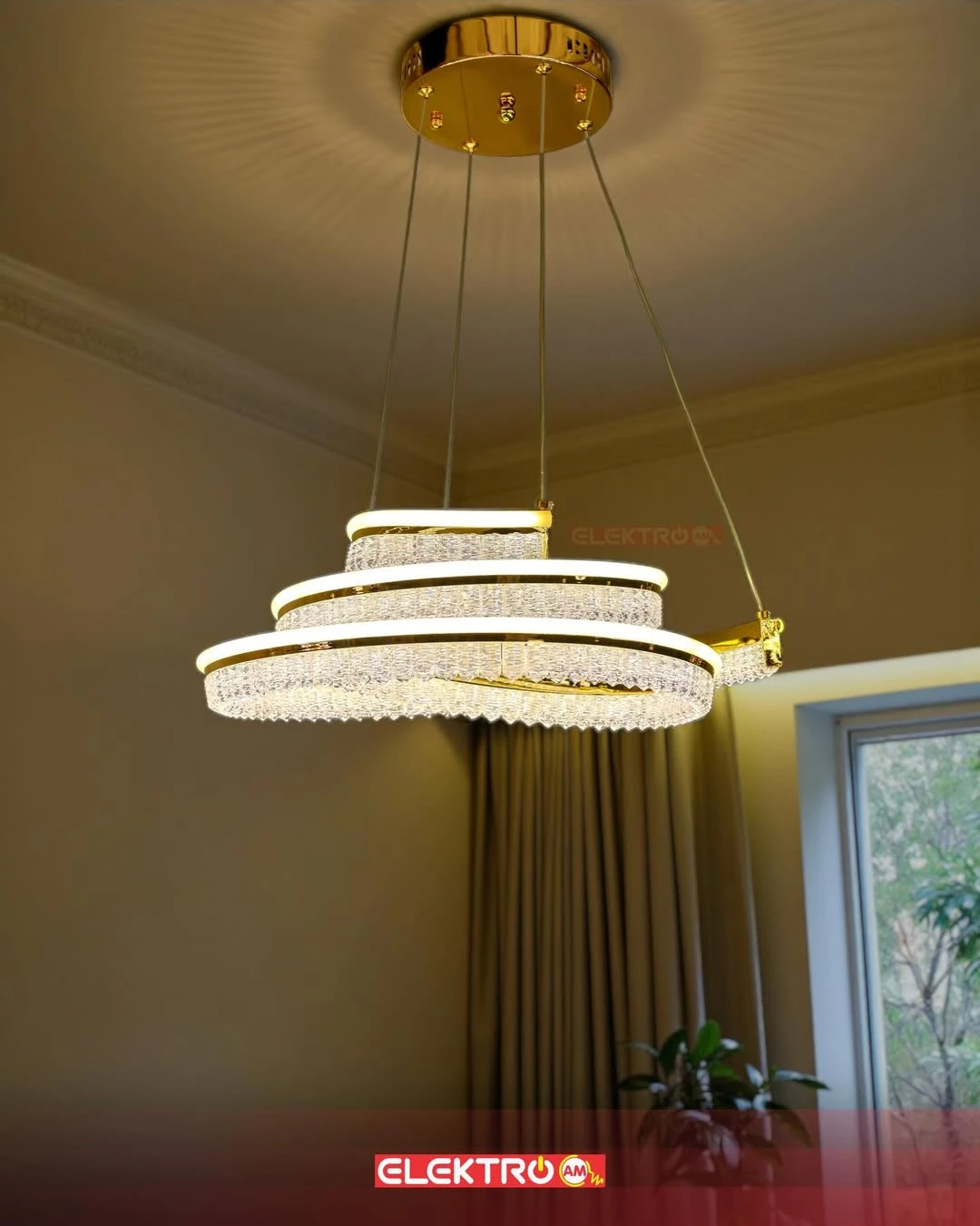 Abazhur LED i Varur 7978 GD