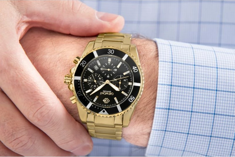 Orë dore për meshkuj Giewont, e zezë