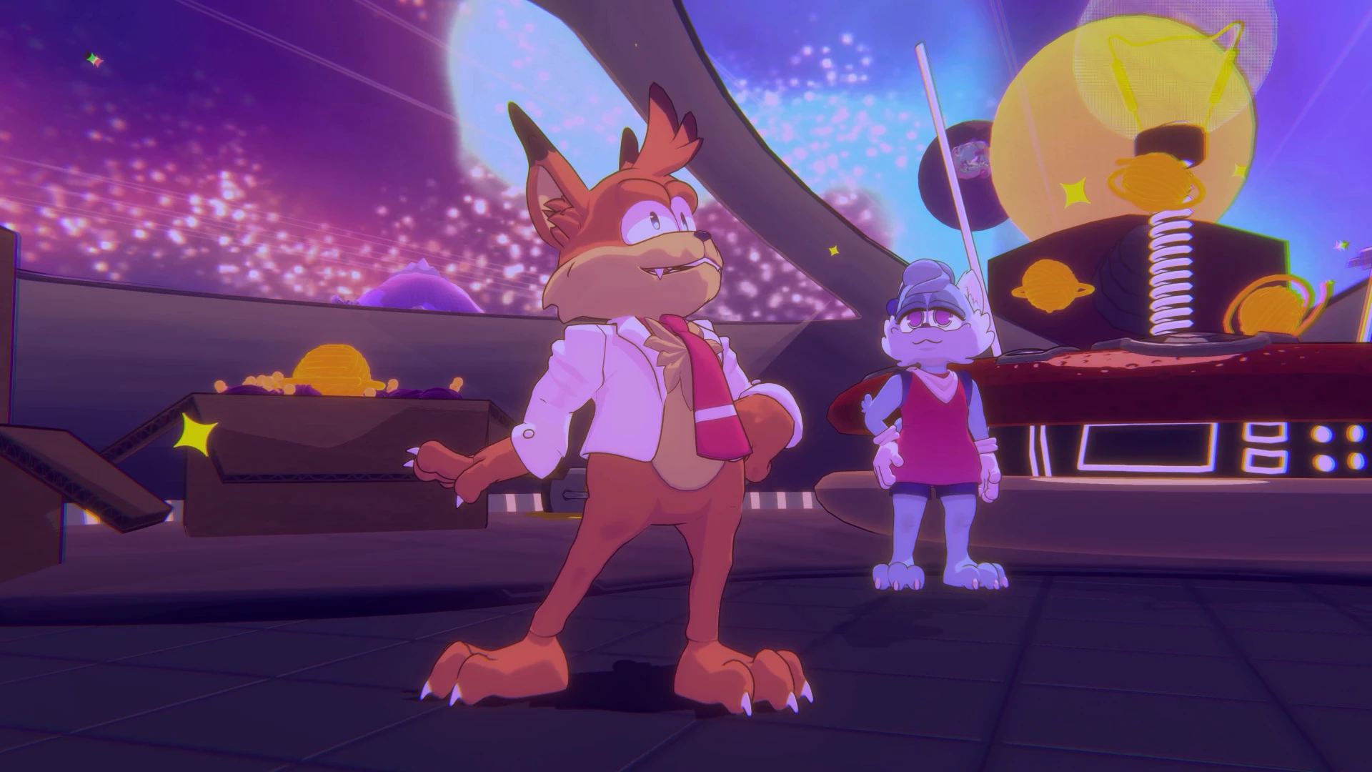 Video lojë, Atari, Bubsy 4D Pawsome Edition, Nintendo Switch, PEGI 7, me poster + manual/artbook