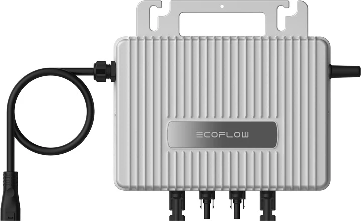 Sistem solar ballkoni, EcoFlow, STREAM Easy Flex (STREAMS2F800), 800W, mikroinverter 2x MPPT, 4x panel fotovoltaik 200W fleksibil, Wi‑Fi/Bluetooth, set