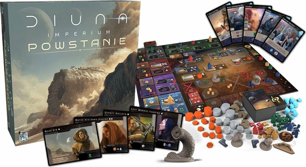 Lojë tavoline Lucky Duck Games Dune: Imperium – Rise (Powstanie), 1-6 lojtarë, 120 min, 12+, version polonisht