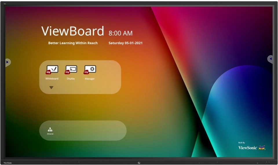 Panel interaktiv Viewsonic IFP9850-4, 98 inç, 4K Ultra HD, Touchscreen, Wi-Fi, i zi