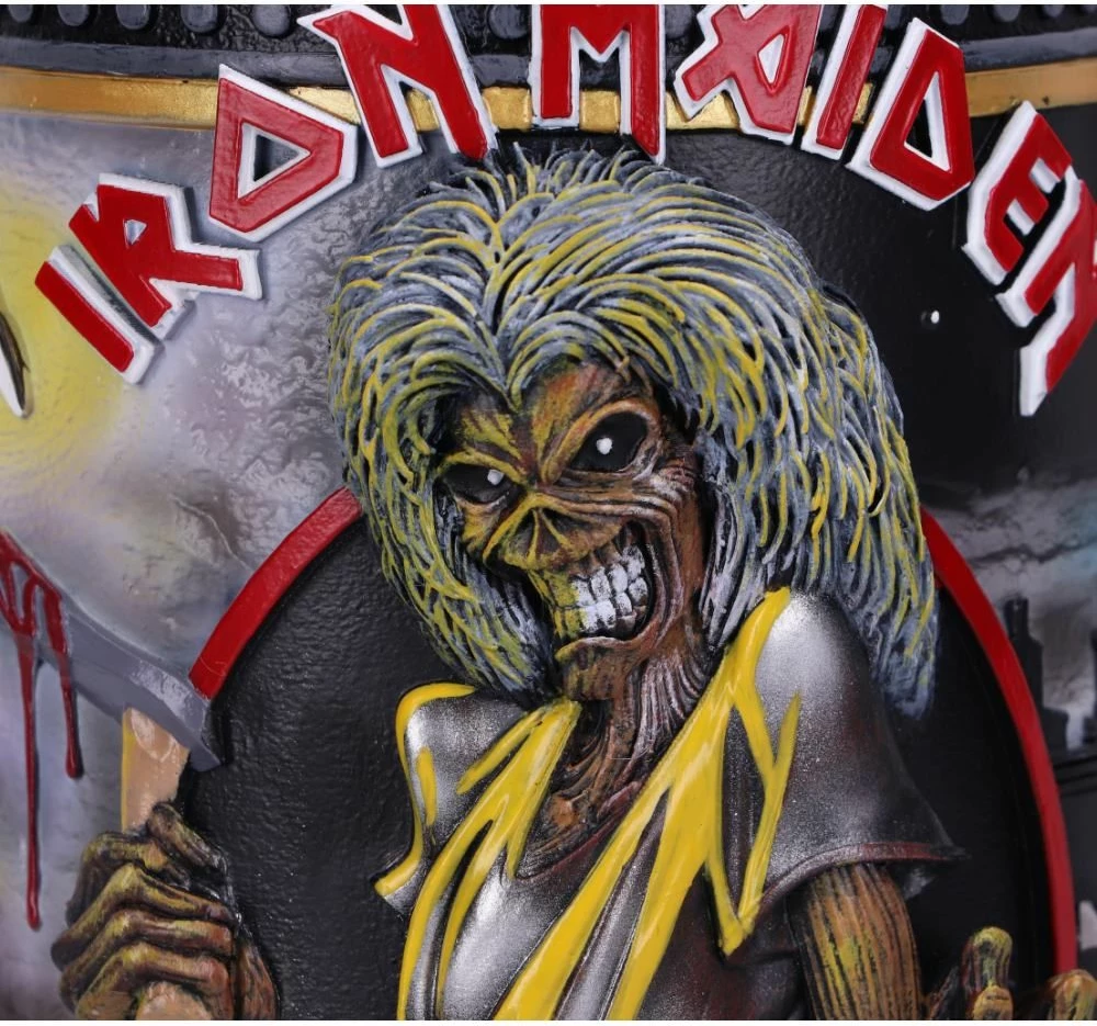 Mug Nemesis Now Iron Maiden Killers, i licencuar zyrtarisht, resin me insert çelik inox
