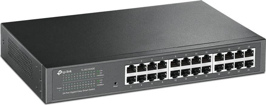 Switch TP-LINK, me 24 porte Easy Smart