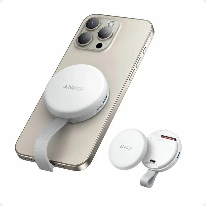 Adapter USB-C ANKER MagGo A83D1G21 3-në-1 10Gbps, SD/TF 4.0, karikim deri 42.5W, për iPhone USB-C, i bardhë, 1 copë