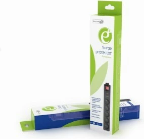 Prizë Gembird SPF5-C-10 me 5 dalje franceze, 3m, e zezë