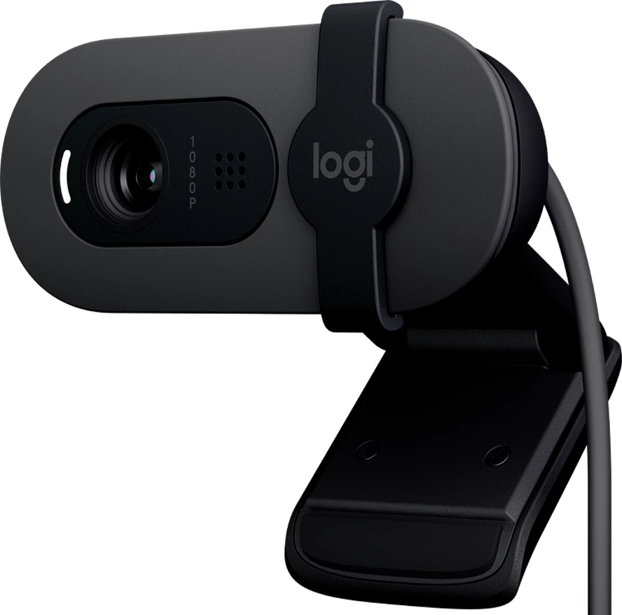 Webkamerë Logitech Brio 100 Full HD 1080p, USB, Graphite