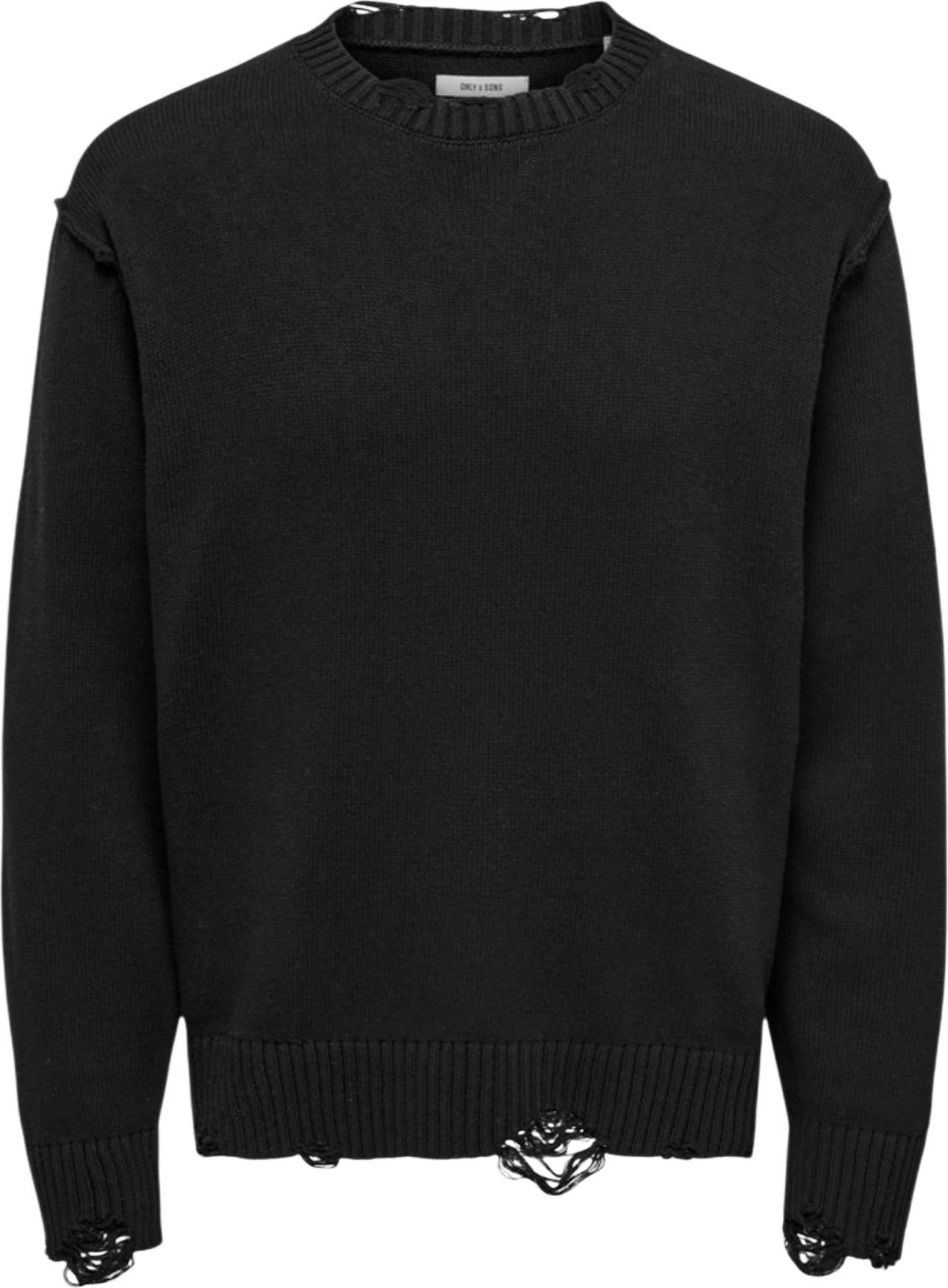 Xhemper për meshkuj Only & Sons Onstune Rlx 22034238, i zi [Madhësia: XL]