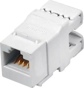 Konektor RJ45 Q-LANTEC MKN-U6-1, Kategoria 6, e bardhë