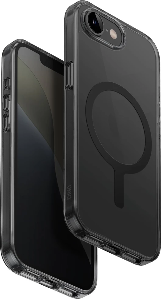 Mbështjellës UNIQ LifePro Magclick Charging për iPhone 16e, i zi