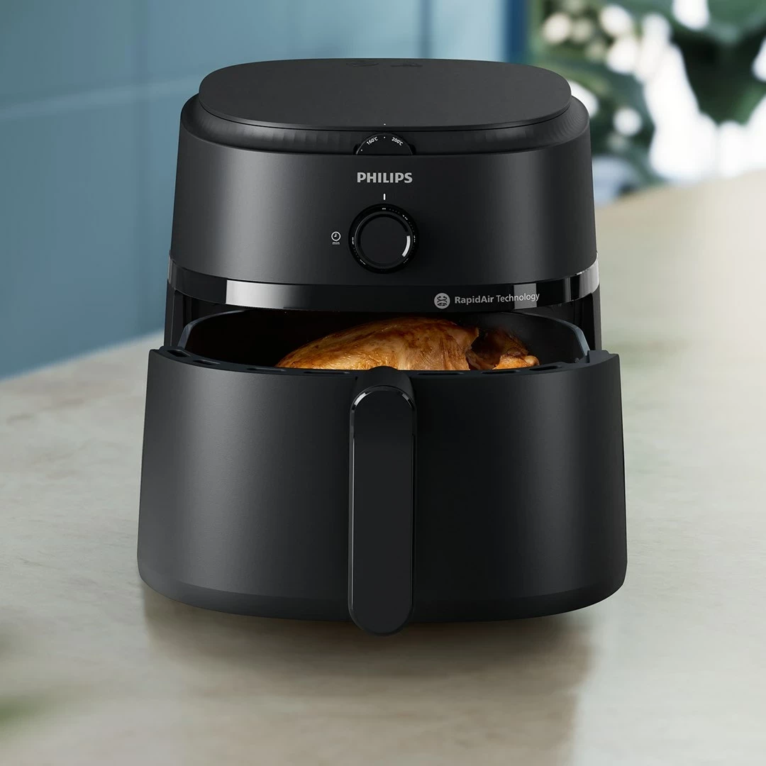 Airfryer Philips 1000 Series NA130/00, 6.2 L, 1700 W, e zezë