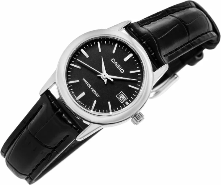 Orë dore për femra CASIO, e zezë