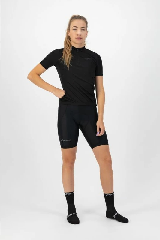 Maicë sportive për femra Rogelli, e zezë
