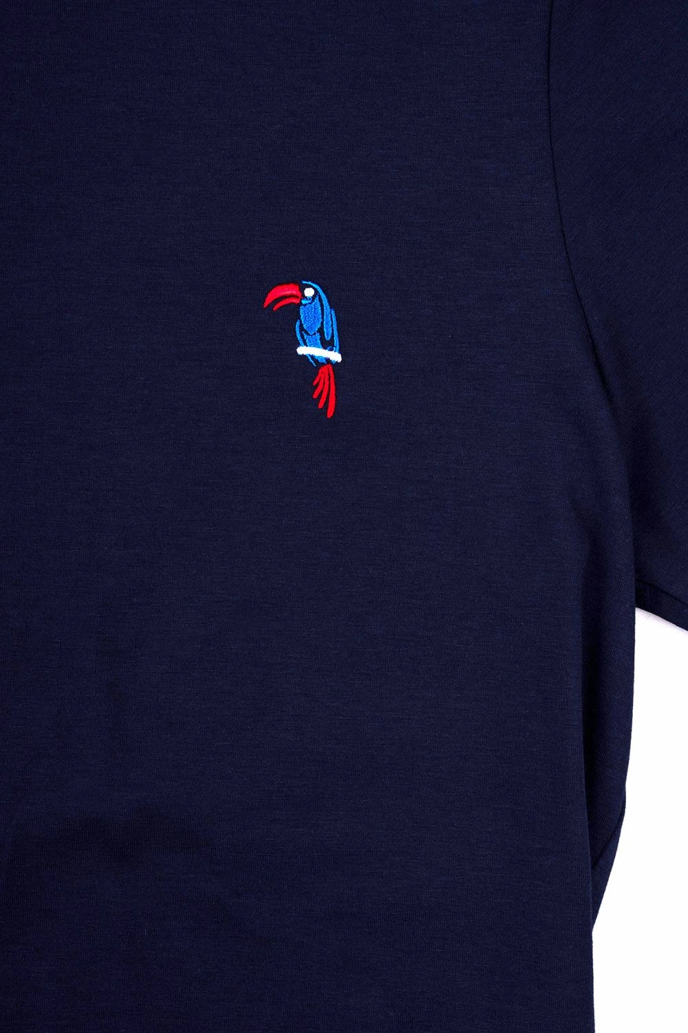 Bluzë për meshkuj Jumeon, papagall, ngjyrë e kaltër e errët