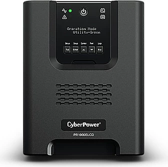 UPS CyberPower PR1000ELCD, 1000VA/900W, sinus i pastër, 8x C13, AVR, LCD, i zi
