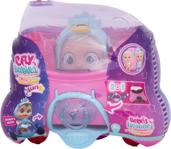 Kukull Cry Babies Magic Tears Stars Houses Sydney, Tm Toys, plastikë