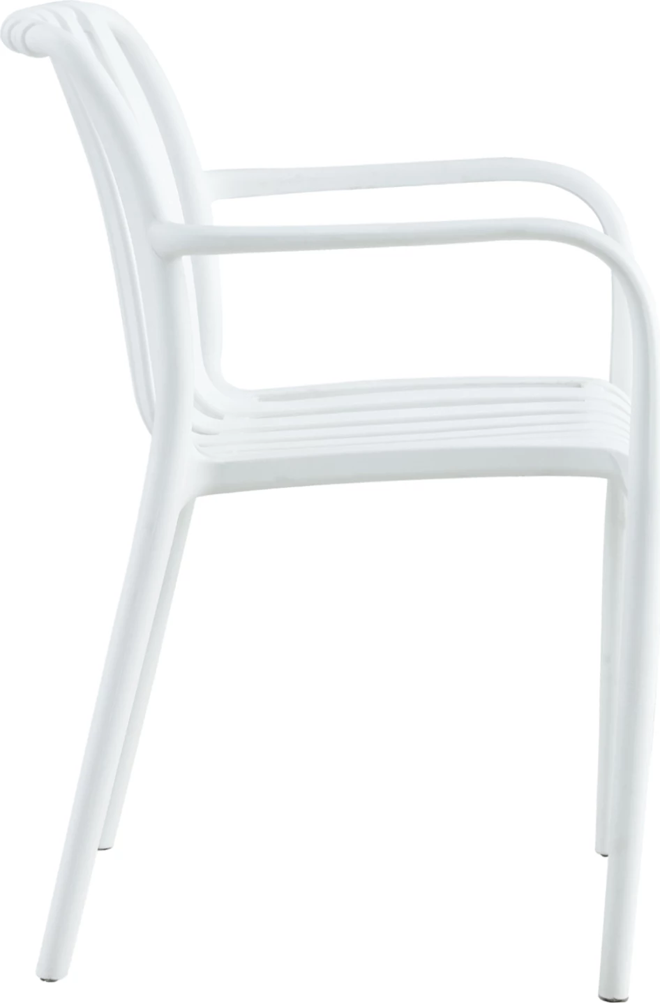 Karrige me krahë polipropileni TIPPY FH5940.01 e bardhë 55x55x81Hcm