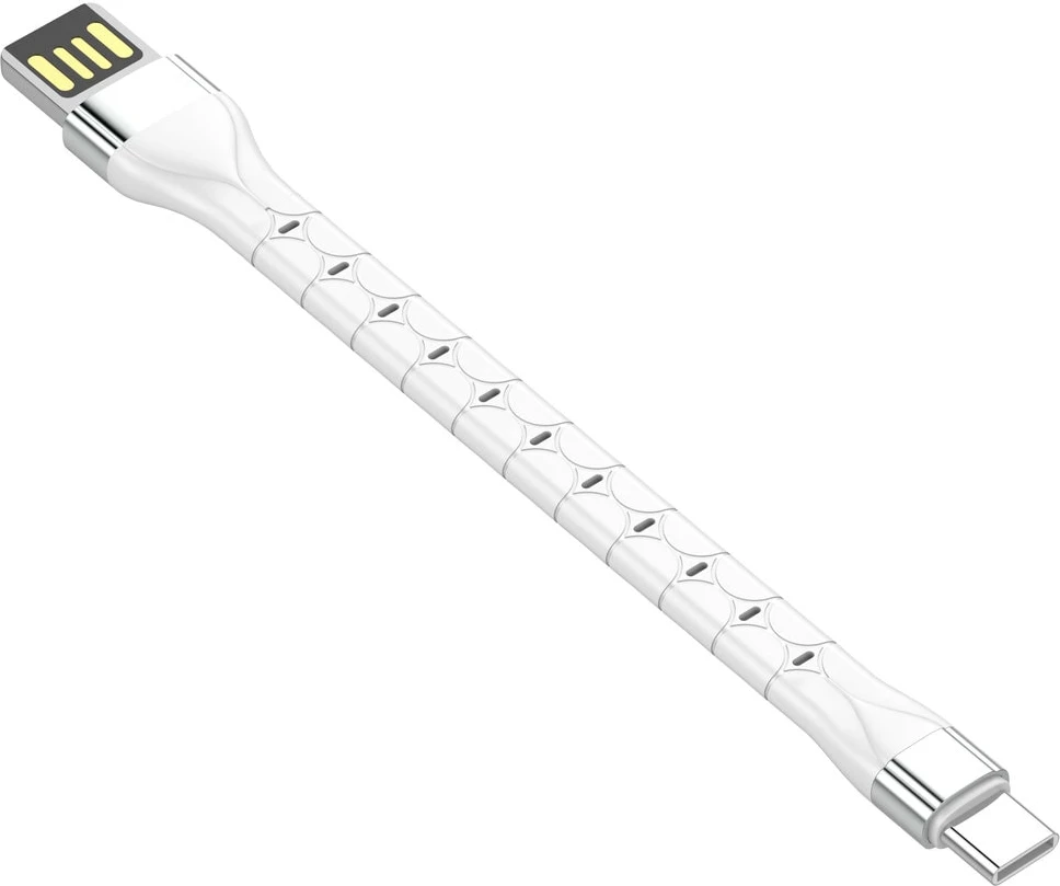 Kabllo e karikimit Ldnio 2.4A 15CM Compact Size TPE USB3.0 Data Cable