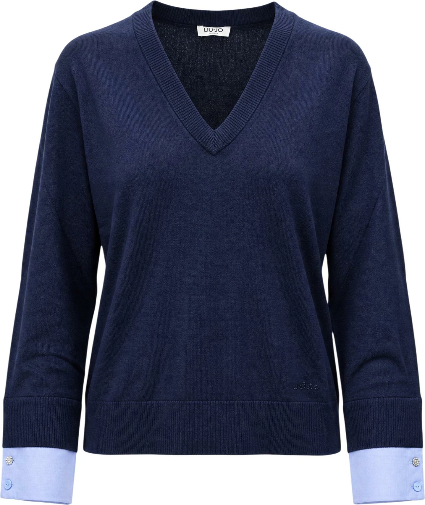 Xhemper për femra Liu-Jo WF6453 MA16R, blu e errët [Madhësia: S]