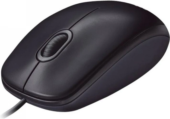Maus Logitech M90 (910-001793) USB 2.0 me rrotë skroll, i zi