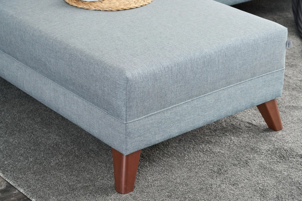 Këndore Bella Soft, ngjyrë kaltër, Atelier del Sofa, majtas