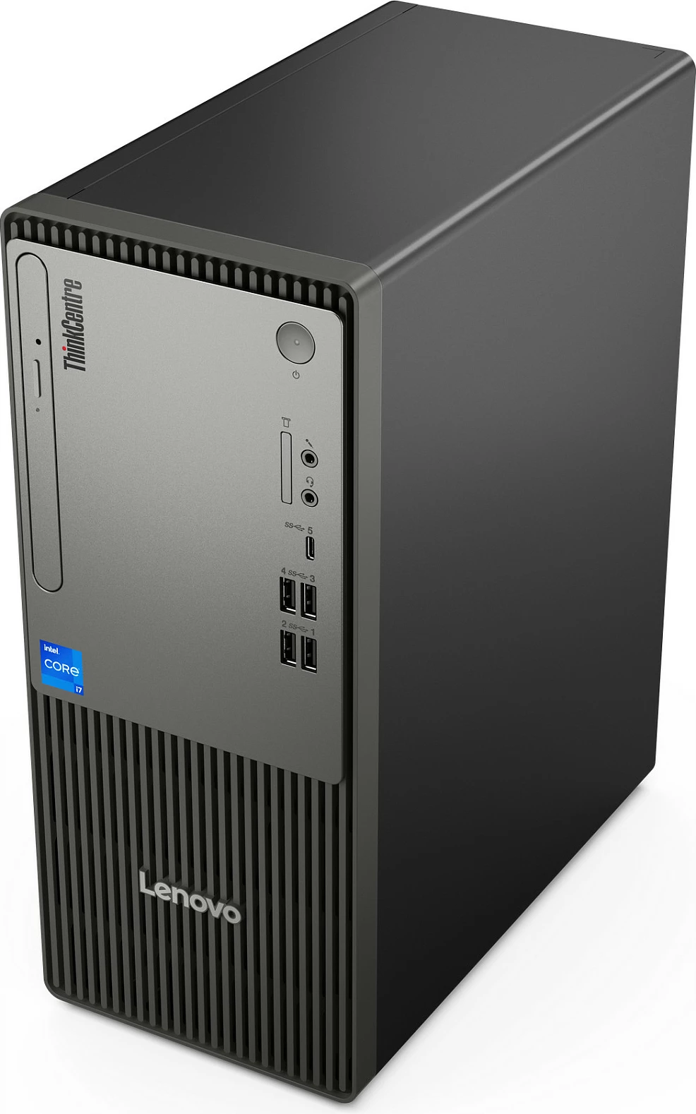 Kompjuter desktop Lenovo ThinkCentre Neo 50t Tower, i5-13400, 16GB DDR5, 1TB SSD, Windows 11 Pro, gri/zezë