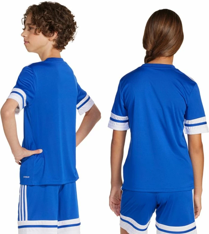 Maicë për fëmijë adidas, e kaltër [Madhësia: 128 cm]