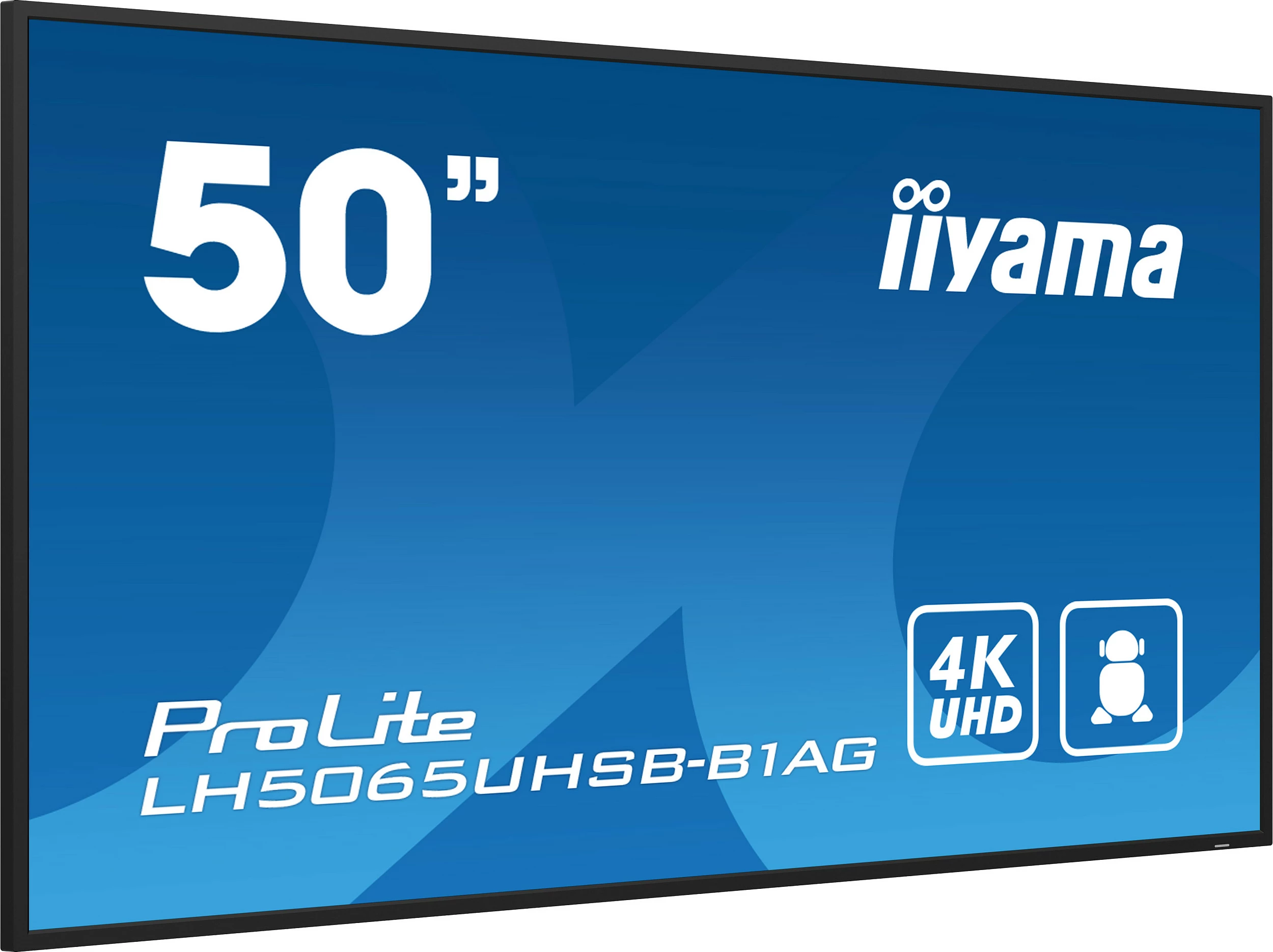 Monitor iiyama ProLite LH5065UHSB-B1AG 50 inç, 4K UHD, Wi-Fi, i zi