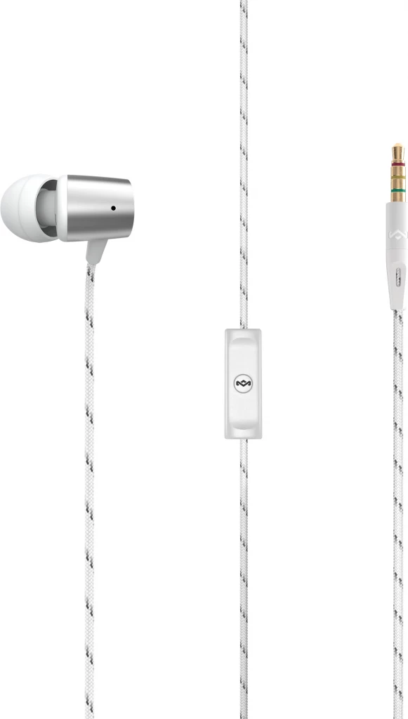 Kufje in-ear House of Marley Uplift 2.0, 3.5mm, me mikrofon, argjend