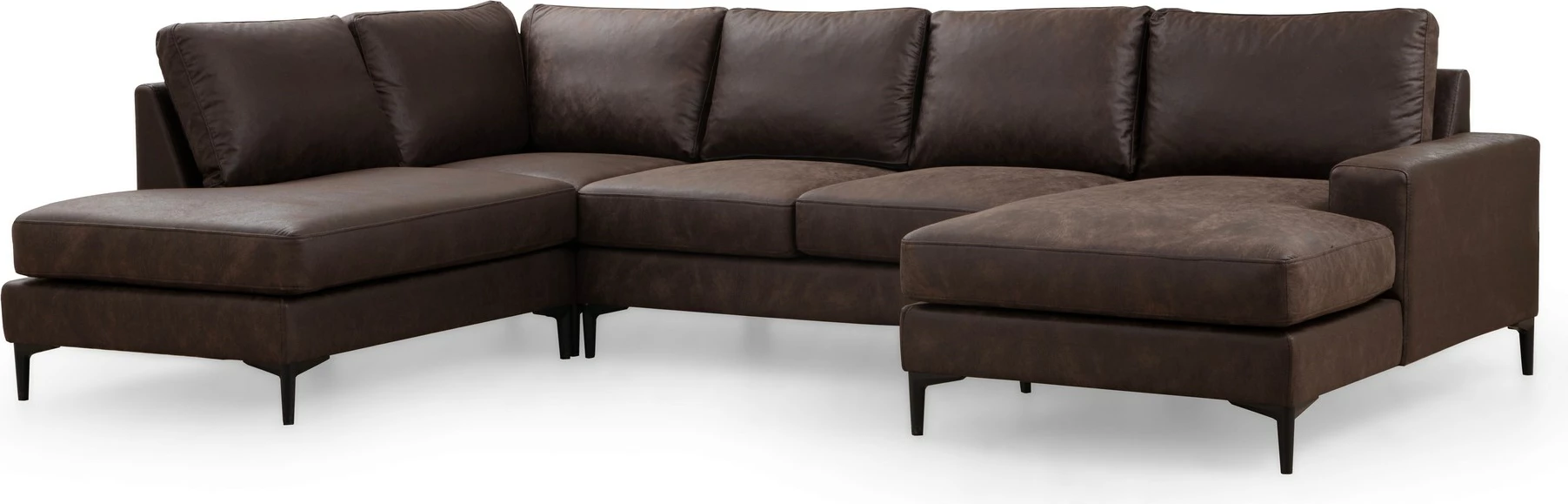 Këndsofa Porto, ngjyrë kafe, EOT-C-02-CHL