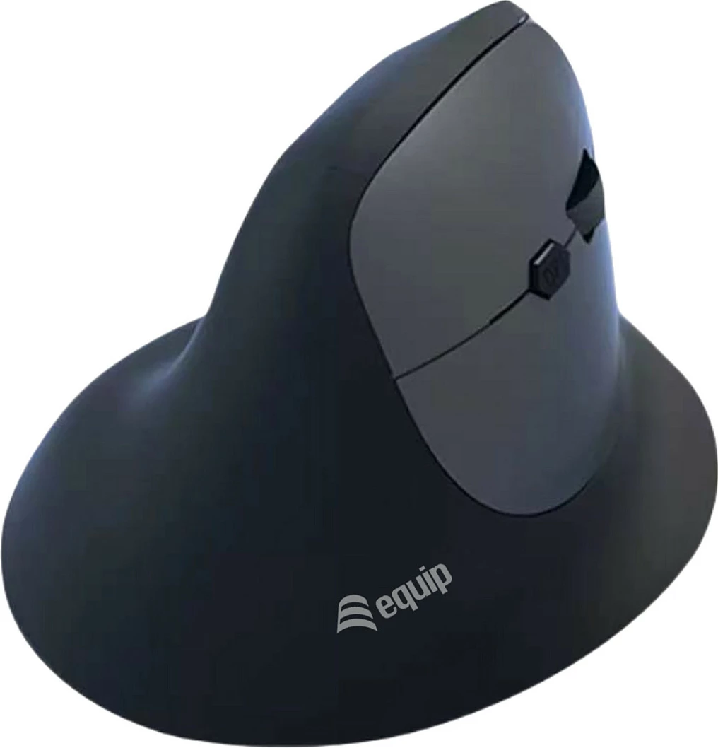 Maus ergonomik EQUIP DM, wireless 2.4GHz + Bluetooth, 6 butona, i zi