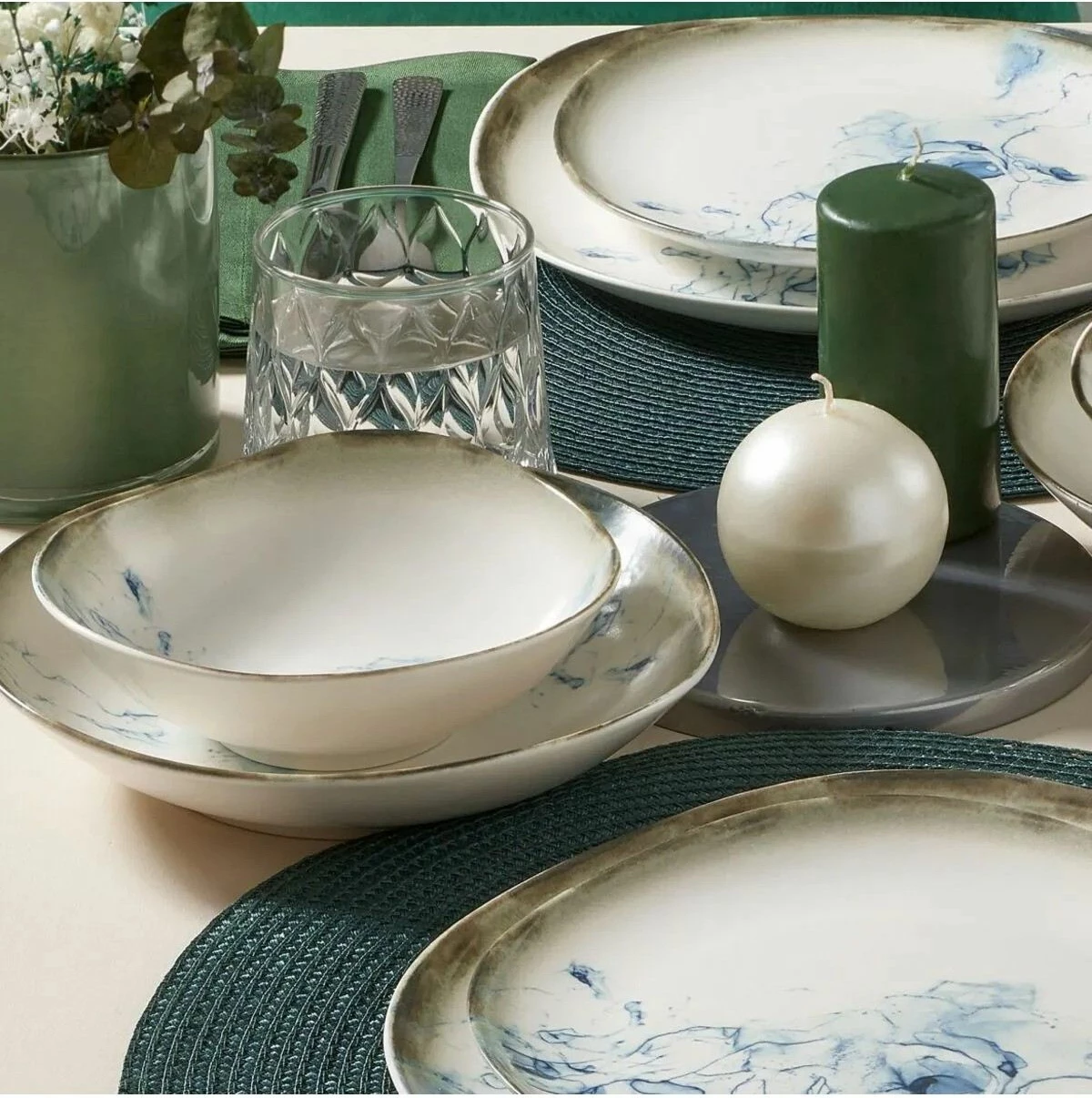 Set enësh për drekë (24 copë), Hermia, GBSRD24KY41023178