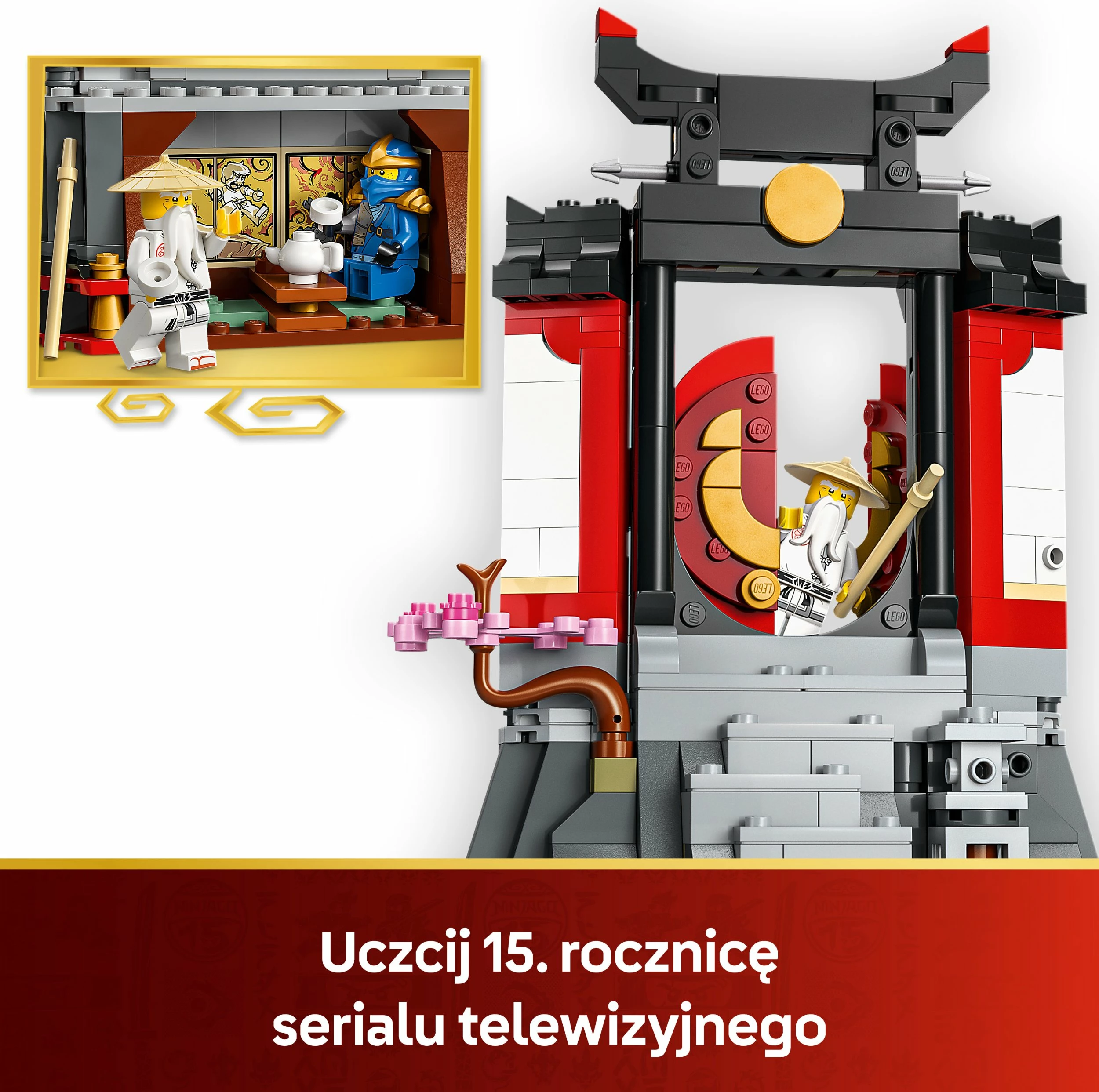 Set LEGO NINJAGO Ninja Character Ornament 15th Anniversary 71866, 447 copë