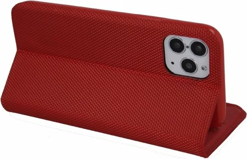 Mbështjellës ONASI Moon Flip Cover për iPhone 11 Pro Max, e kuqe