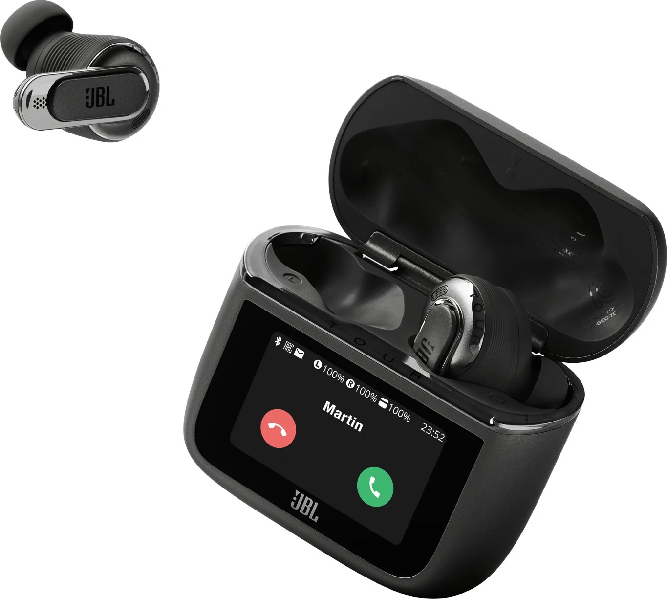 Kufje JBL Tour Pro 3 Bluetooth 5.3, ANC, IPX4, 8+24h, USB-C, zi, me kuti karikimi