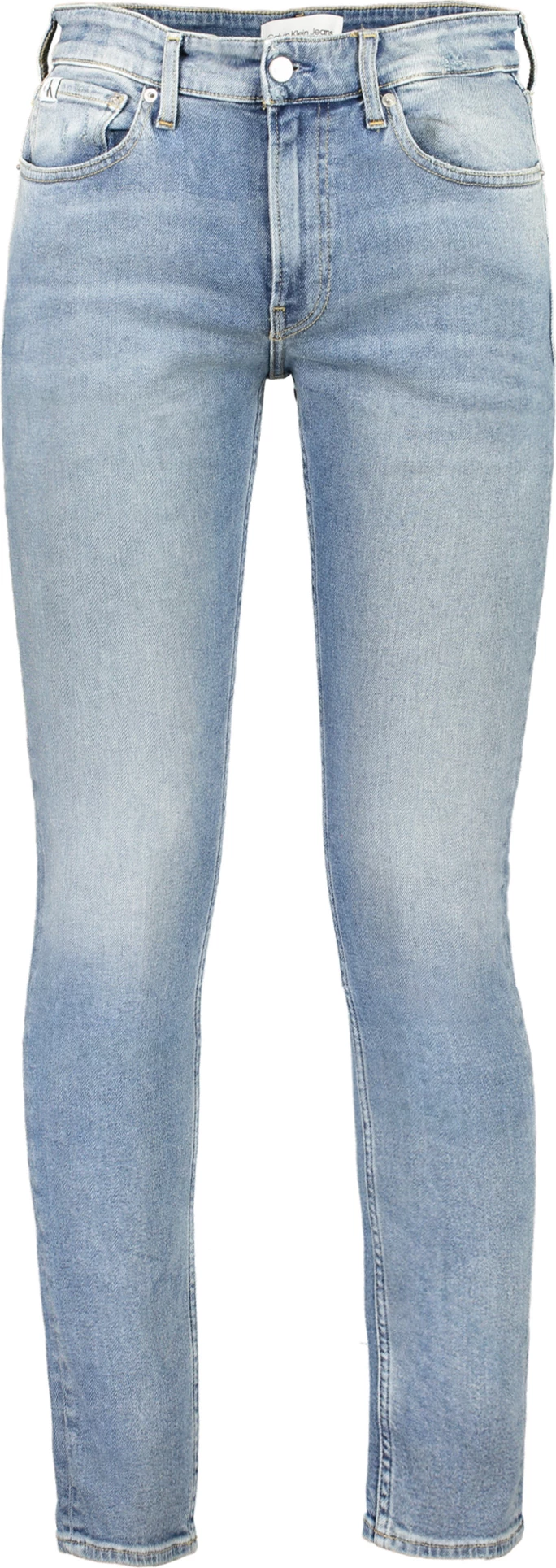 Pantallona xhinse për meshkuj Calvin Klein, denim, të kaltërta