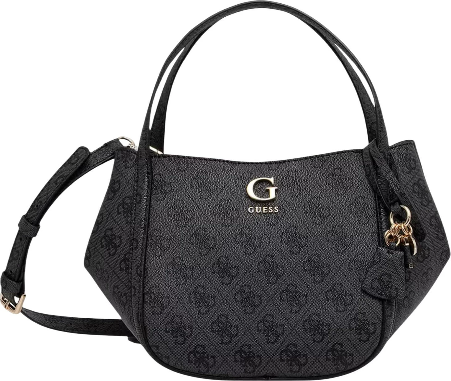 Çantë krahu për femra Guess Coleen Logo Small SA HWSG97 56050, antracit