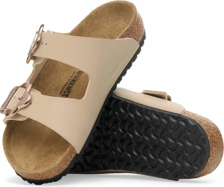 Flip-flops për fëmijë Birkenstock Arizona Flower Buckle Kids 1030439, sandcastle