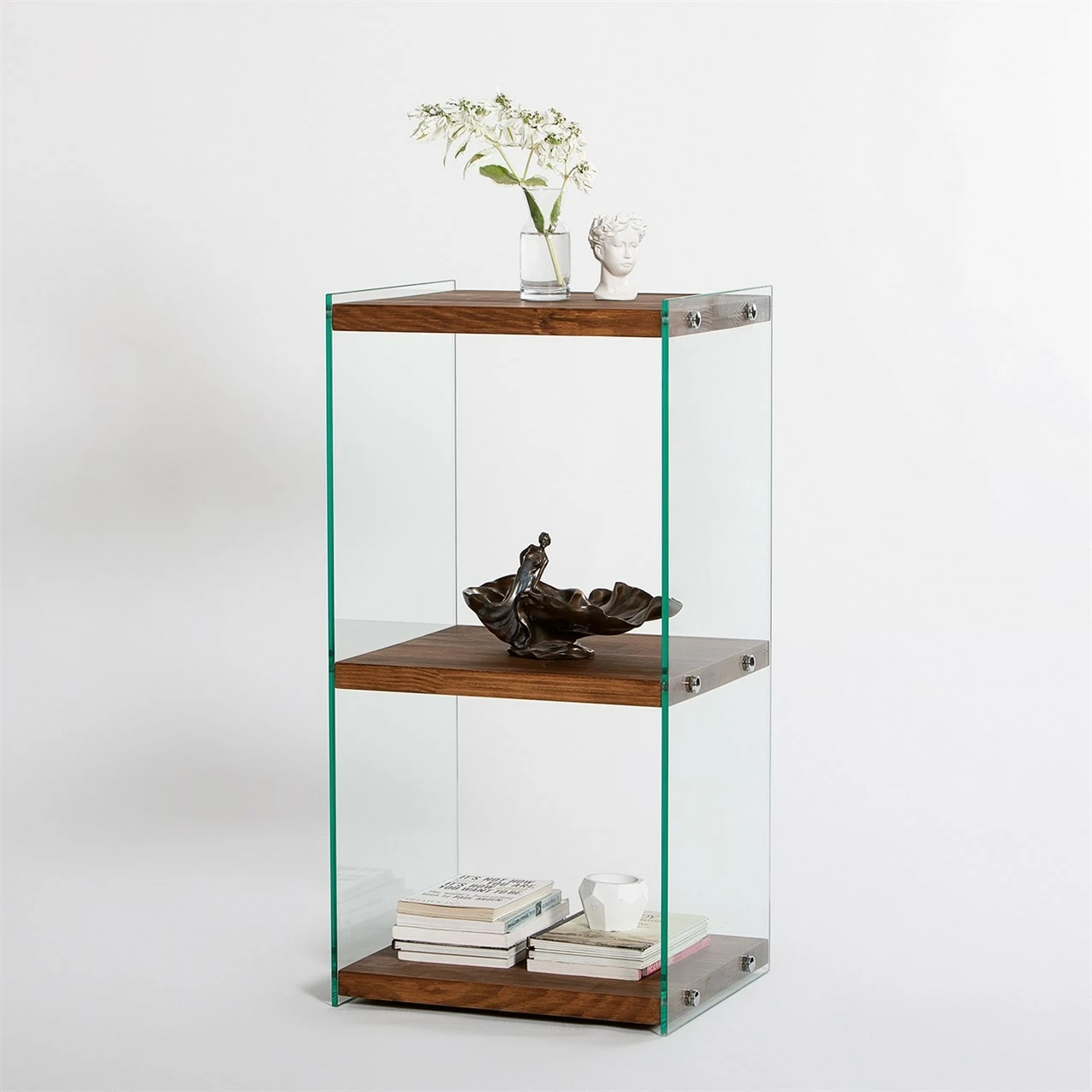 Raft librash Hanah Home, Aqua 2, ngjyrë natyrale