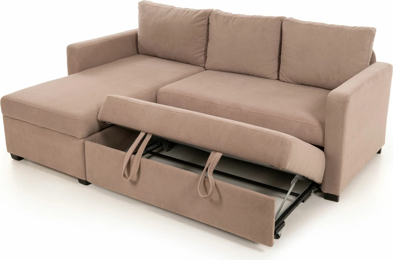 Kënd-sofë krevati Atelier del Sofa, ngjyrë mink