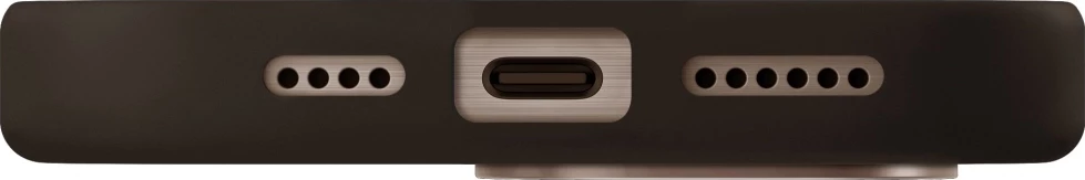 Mbështjellës UNIQ Keva Max Magclick me mbajtëse kamere për iPhone 16 Pro Max, Kafe