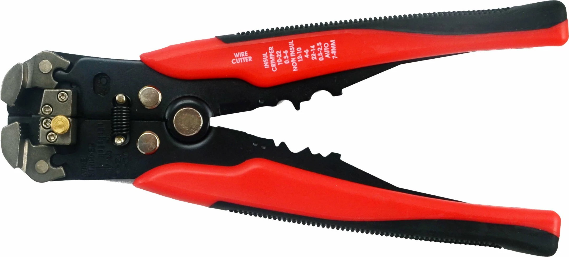 Vegël automatike për zhveshje dhe krimpim tela Gembird T-WS-02, e kuqe/zezë