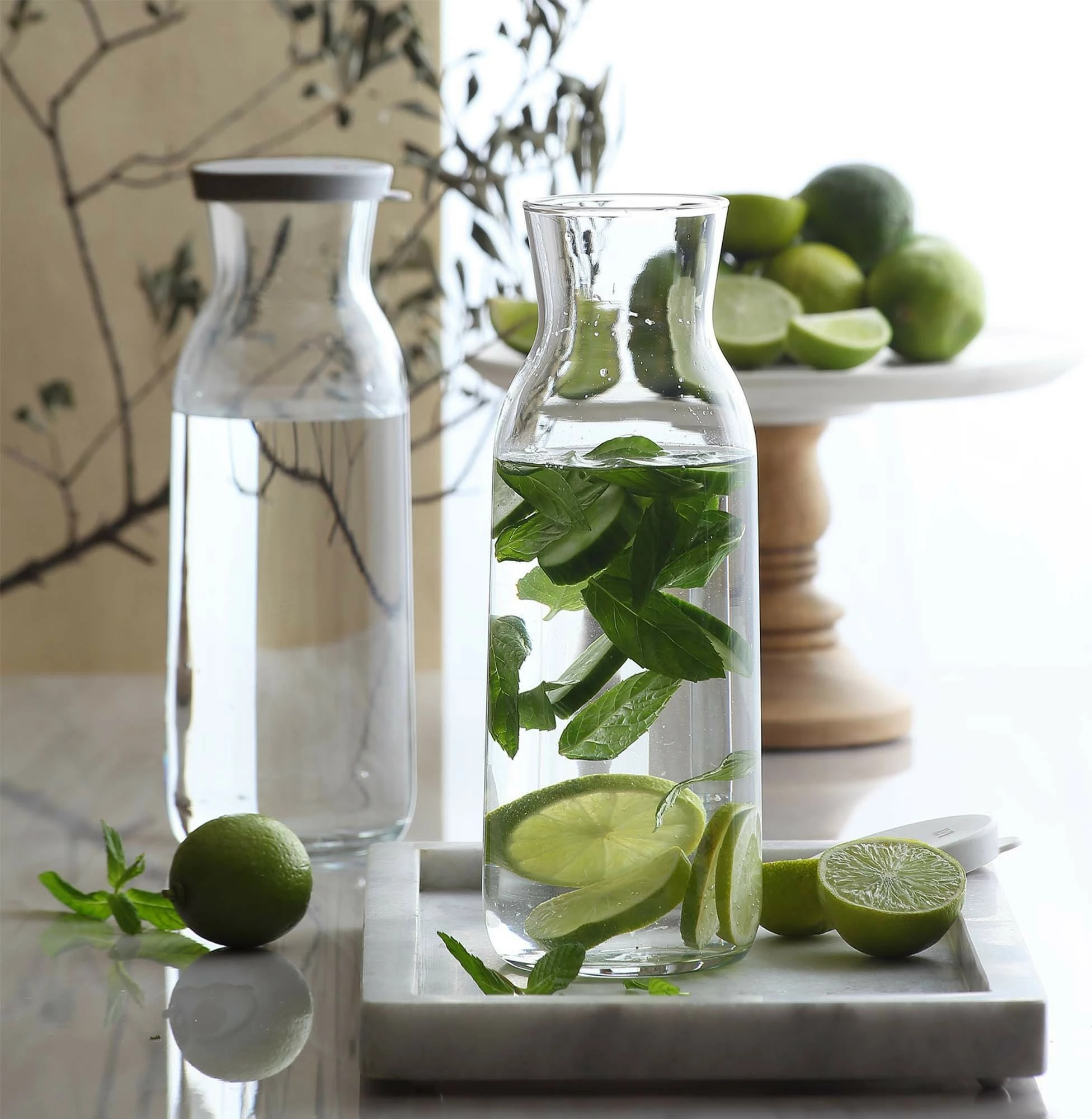 Karafë LAV Chelsea 700 ml, transparente, set 6 copë