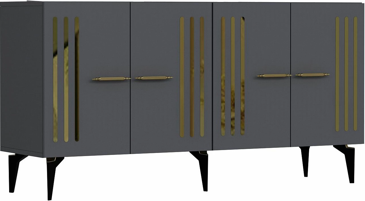 Konsol Skye Decor, anthracite, ari