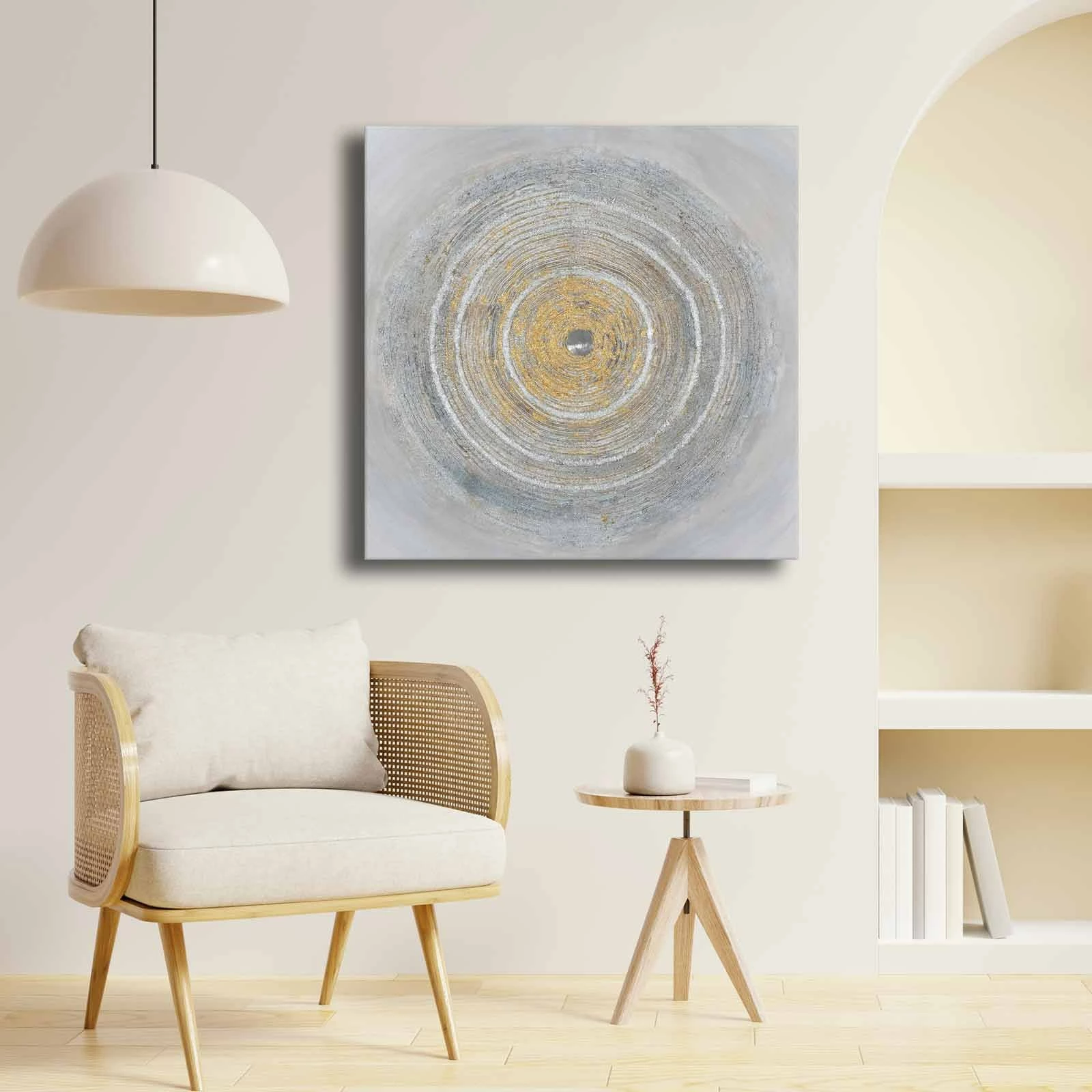 Pikturë dekorative në kanavacë, Wallity, 6969softc-037, shumëngjyrëshe, 69x69cm
