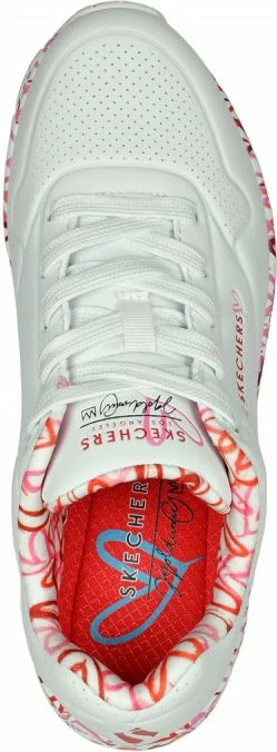 Atlete për femra Skechers, të bardha