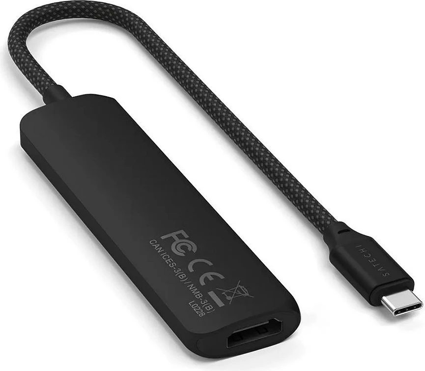 Hub USB-C Satechi ST-P4SK, 4-në-1, i zi